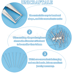800Pcs 304 Stainless Steel Flat Head Pins&nbsp;STAS-UN0049-20