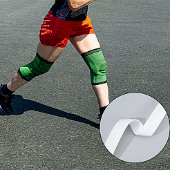 Imitation Nylon Flat Elastic Non-slip Band&nbsp;OCOR-WH0089-02A-02