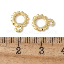 Brass Tube Bails Charms&nbsp;KK-D324-09G