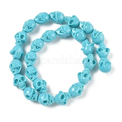 Synthetic Coral Carved Beads Strands&nbsp;CORA-M001-10B