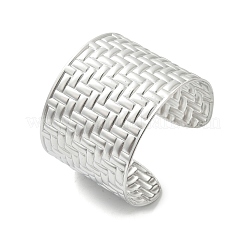 304 Stainless Steel Cuff Bangles for Women&nbsp;BJEW-Z096-05P
