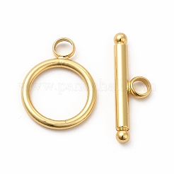 Rack Plating Eco-Friendly Brass Toggle Clasps&nbsp;KK-K165-35