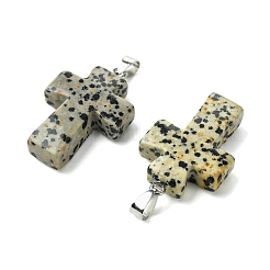 Natural Dalmatian Jasper Pendants&nbsp;GG-K002-11A
