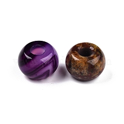 Natural & Synthetic Mixed Stone European Beads&nbsp;G-N344-26
