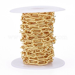 Brass Paperclip Chains&nbsp;CHC-G007-01G