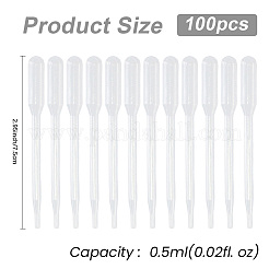 100Pcs 0.5ml Plastic Dropper&nbsp;TOOL-DJ0001-54