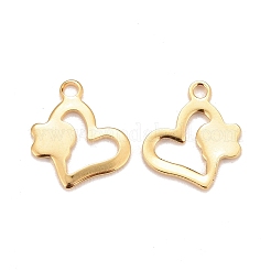 201 Stainless Steel Charms&nbsp;LS-STAS-K217-65G