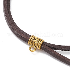 Cowhide Leather Cord Bracelet Making&nbsp;AJEW-JB01355-02