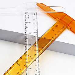 Plastic Transparent Academic T-Ruler&nbsp;DRAW-PW0001-262A