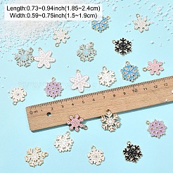 10 Styles Alloy Enamel Pendants&nbsp;ENAM-YW0005-16A