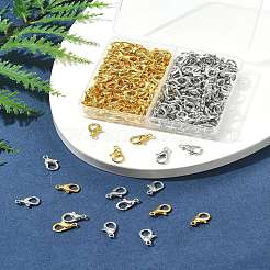 300Pcs 2 Colors Zinc Alloy Lobster Claw Clasps&nbsp;FIND-FS0003-33