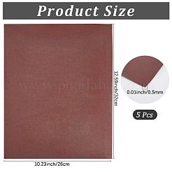 5Pcs PU Leather Fabric&nbsp;DIY-CL0002-26B