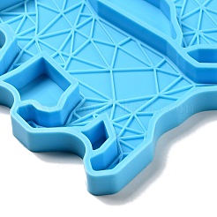 DIY Leopard Cup Mat Silicone Molds&nbsp;DIY-A034-01E