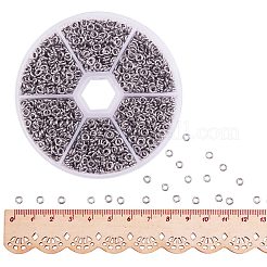 304 Stainless Steel Open Jump Rings&nbsp;STAS-PH0004-01-4mm