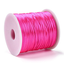 Nylon Satin Rattail Cords&nbsp;NWIR-R025-1.0mm-F106