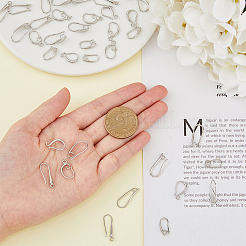 36Pcs 6 Style Brass Earring Hooks&nbsp;KK-FH0006-37