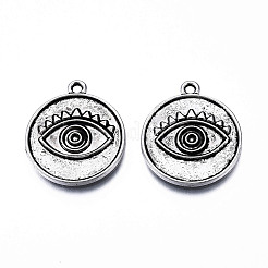 Tibetan Style Alloy Pendant Settings for Enamel&nbsp;TIBE-N011-209