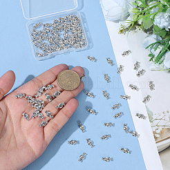 100Pcs Valentine Ideas for Her Tibetan Style Beads&nbsp;TIBEB-PA0001-16