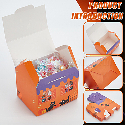 Halloween Theme Paper Boxes&nbsp;CON-WH0088-96