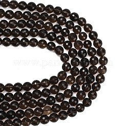Natural Smoky Quartz Beads Strands&nbsp;G-C280-B09-10mm