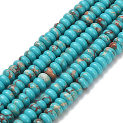Synthetic Imperial Jasper Beads Strands&nbsp;G-Z110-B04-2x4mm-07