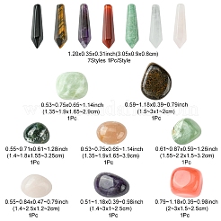 15Pcs 15 Styles Natural Mixed Gemstone Beads&nbsp;G-FS0005-81