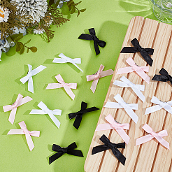 60Pcs 3 Colors Ribbon Bowknot Alligator Hair Clip&nbsp;PHAR-SC0001-007
