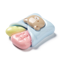 Opaque Resin Enamel Decoden Cabochons&nbsp;RESI-M032-01G