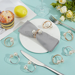 40Pcs 2 Colors Iron Napkin Rings&nbsp;AJEW-NB0008-09