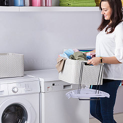 3Pcs Iron Clothes Hanger Storage Rack&nbsp;AJEW-WH0596-219A