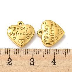304 Stainless Steel Charms&nbsp;STAS-L022-026G