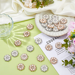 30Pcs 2 Colors Plastic Cabochons&nbsp;FIND-DC0007-64