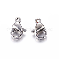 Tarnish Resistant 304 Stainless Steel Lobster Claw Clasps&nbsp;STAS-AB10