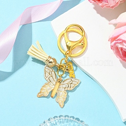 Acrylic & Alloy Enamel Keychain&nbsp;KEYC-FS00026-05