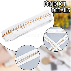 2 Yards Flat PU Imitation Leather Cords&nbsp;OCOR-CL0001-08A