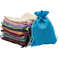Burlap Packing Pouches Drawstring Bags&nbsp;ABAG-BC0001-11
