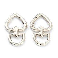 Zinc Alloy Swivel Clasps&nbsp;PALLOY-B004-01P