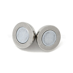 Rack Plating Brass Magnetic Clasps&nbsp;KK-Z070-20P-02