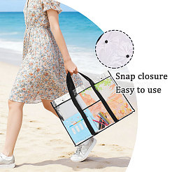 Transparent PVC Storage Bag&nbsp;ABAG-WH0044-91B