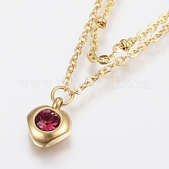 304 Stainless Steel Cable Chain Bracelets&nbsp;BJEW-I243-23G