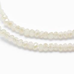 Electroplate Glass Beads Strands&nbsp;EGLA-J144-HR-C02