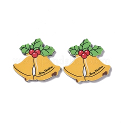 Christmas Style Printed Acrylic Cabochons&nbsp;LS-MACR-O045-01E