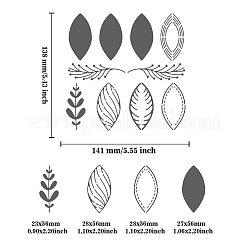 Stainless Steel Cutting Dies Stencils&nbsp;DIY-WH0279-131