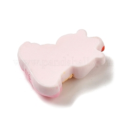 Cute Opaque Resin Cabochons&nbsp;RESI-L040-05F