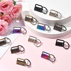 30Pcs 5 Colors Iron Ribbon Ends&nbsp;IFIN-YW0004-02