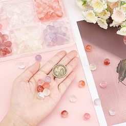 120Pcs 6 Colors Glass Beads&nbsp;GGLA-NB0001-11