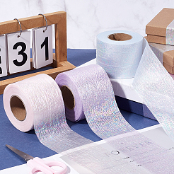 Sparkle Polyester Laser Deco Mesh&nbsp;OCOR-WH20001-34C