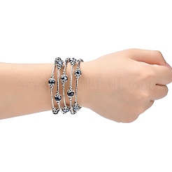 Fashion Wrap Bracelets&nbsp;BJEW-JB00628-10