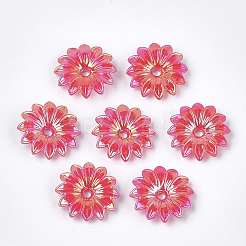 Opaque AS Plastic Bead Caps&nbsp;MACR-S365-05