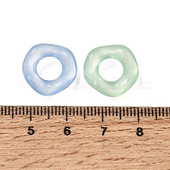 Luminous Transparent Acrylic European Beads&nbsp;AC-CBA9284-06